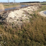 Nestheuveltje met rivierzand